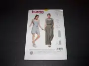 Burda Pattern 6408 Misses' Semi-Fitted Jumpsuit in Two Lengths 6 ~ 16 Uncut