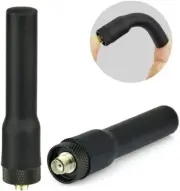Dual Band 2.5in Ham Radio Antenna 2X Two Way Radio Walkie Talkie Mini Soft Whip