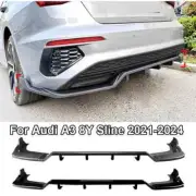 Car Styling Auto Lower Rear Bumper Lip Diffuser Spoiler Splitter Protector Defle