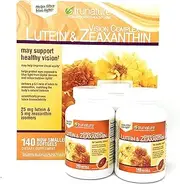 Trunature Vision Complex Lutein and Zeaxanthin pos3re 3Pack (140 Count Each)