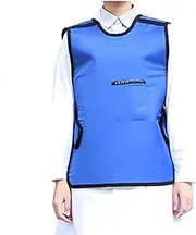 [KJIASDFE] 0.5 mmpb X-ray Protective Lead Vest, Radiation Protective Lightweight Lead Apron Shield Clothing Lead Gown,