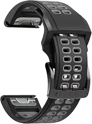 [MGTCAR] 26 22mm Quick Release Watchband For Garmin Fenix 7 7X 5 5X Plus 6 6X Pro 3 3HR Epix Silicone Smartwatch Easy Fit Wrist Band Belt