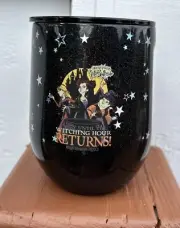 Disney Hocus Pocus Sanderson Sisters Corkcicle Tumbler Wine Cup Stemless