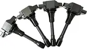 4PCS 22448-ED000,Compatible with X-trail T31 Dualis J10 Ignition Coil Xtrail MR20DE QR25DE 2.0L 2.5L