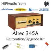 ALTEC 345A tube restoration recap repair upgrade rebuild capacitor kit set