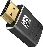 Male to Female Adapter High Speed Connector for Projector Laptop Tv and Monitor Shell for Optimal Signal Transfer Durable Design for Enhanced Viewing Experience