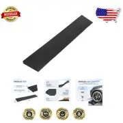 Foldable 1.2-Inch Rise Rubber Ramp for Easy Wheelchair Mobility - 2000 LBS Limit