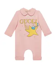 Gucci Kids X The Jetson Long-Sleeved Babygrow 912M Pink