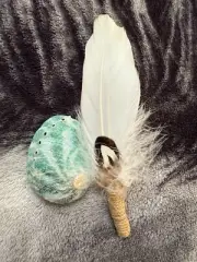Smudge Kit Feather Pagan, smudging Witch Reiki energy healing