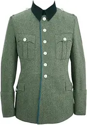 [militaryharbor] WW2 WWII German Heer M28 Officer Transport Unit Wool Piped Service Tunic Jacket I