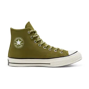 CONVERSE CHUCK 70 GORE-TEX HI 高筒帆布鞋 防潑水 男女 綠 168859C US3 軍綠