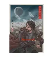Star Wars Celebration Japan 2025 Cassian Andor Badge Art Poster