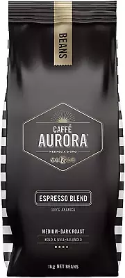 Caffe Aurora 100% Arabica Espresso Coffee Beans 1 Kg