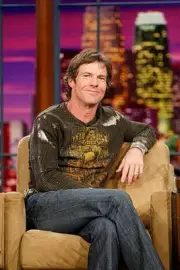 Actor Dennis Quaid during an interview on April 13 2006 TV Old Photo