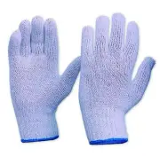 Prochoice POLYCOTTON KNIT LINER GLOVES 10Pairs, 7 Gauge*AUS Brand- Men Or Ladies
