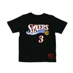 M&N NBA 兒童 N&N 短袖上衣 76人 #3 ALLEN IVERSON