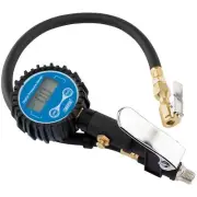 Draper Digital Tyre Inflator clip on connector range 0-20bar 0-300psi 91327
