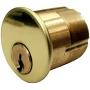 Kaba Ilco 7205UA1-03 BRS Mortise Cylinder