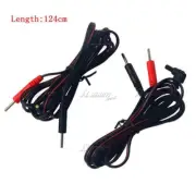2PCS for Tens/EMS machine Replacement LEAD WIRES with Pin Tips Connectors Cables