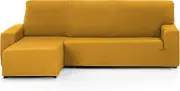 Martina Home - Cover for Chaise Longue, Model Túnez, Mustard Yellow, Short Corner Part Left