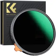 K&F Concept 86mm Variable ND Filter ND2-ND400 (9 Stop) Lens Filter Nano-X Series