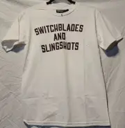 The Hundreds "Switchblades and Slingshots" Short Sleeve Shirt Size Small