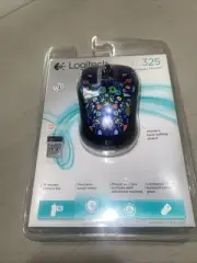 New Rare LOGITECH M325C WIRELESS MOUSE NATURE JEWELRY PARTY COLLECTION