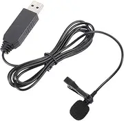 BRIGHTFUFU Microphone Professional Omnidirectional Condenser Mic for Streaming Vlogging and Interviews Plug Play with Built Sound Card for and More