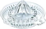 Toyo Sasaki Glass P-SGK-101-N Juicer/Squeezer, Clear, 5.5 x 5.6 x 2.8 inches (13.9 x 14.3 x 7 cm), Round, Lemon Squeezer, Dishwasher Safe, Made in Japan