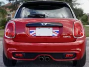 Red White Blue Union Jack Flag Trunk Boot Graphic for Mini Cooper 2014-2024