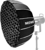 NEEWER 25.6"/65Cm Softbox Parabolic Hexadecagon, Quick Setup/Fold like Umbrella