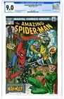AMAZING SPIDER-MAN #124 CGC 9.0 WHITE PAGES 1ST APPEARANCE OF MAN-WOLF 1973