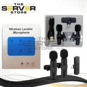 Wireless Lavalier Microphone for iPhone - 70 ft Cordless Clip W/ Noise Reduction