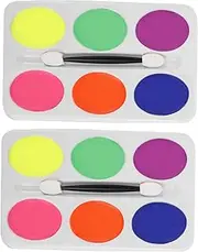 CANIGHT 2pcs Face Paint Body Paint for Skin Green Face Makeup Makeup Kit Scar Makeup Halloween Clown Makeup Halloween Make up Halloween Makeup Palette
