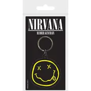 Nirvana - Smiley Keyring
