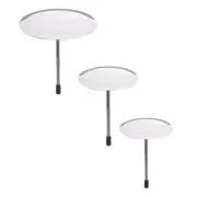 3 Pcs Cream Mounting Patterns Tray Cake Decor Tins Stencils