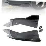 2PCS Universal Rear Bumper Lip Diffuser Splitter Canard Protector Front Bumper
