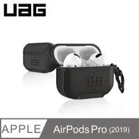 在飛比找PChome24h購物優惠-UAG AirPods Pro 耐衝擊保護殼-皮革黑