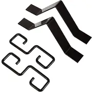 Rain Chain Hook Metal Rain Gutters Rain Chain Reducer Rain Chain Hanger Chain Gutter Clip Downspout Rain Chain Adapter Metal Rain Chain Parts Rain Chain Adaptor Gutter Mount