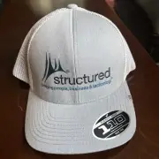 Travis Mathew Hat Cap Snap Back 110 Flex Innovative Structured Logo One Size