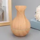 USB LED Ultrasonic Wooden Humidifier Air Purifier With 7 Colors Light For Ho IDS