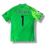 Liverpool 2021/2022 GK BNWT ALISON BECKER Medium Nike OFFICIAL Football Shirt