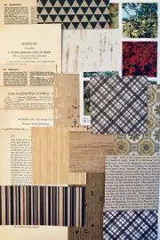 Scrapbook papers, Vintage Book Pages 75+items For Junk Journals, Scrapbook Pages