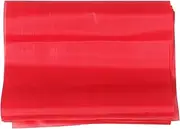 Milisten 2pcs Red Silk with Waist Drum Stick Ribbon Wood Block Instrument Drum Hand Percussion Instrument Drum Wand Drum Mallet Hammer Gymnastics Streamers Drummer Accessories Cloth