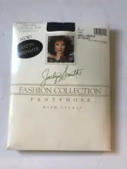 Vintage Jaclyn Smith Lycra Silly Sheer Pantyhose Size Sm/Med Color: Jet Black