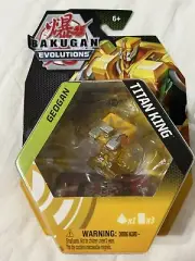 Bakugan Evolutions Geogan TITAN KING Figure new #44371