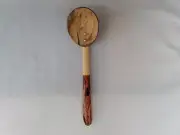 Coconut Shell Spoon Handmade Kitchen Creative Eco friendly Natural 100% 1 Spoon