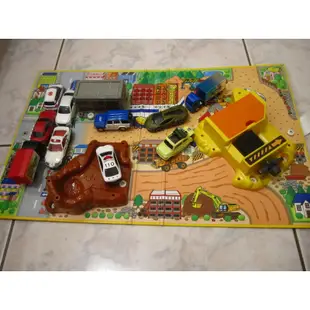 tomy tomica 3d立體地圖建設工地(沒有砂石車)