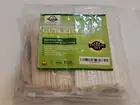 Fork Spoon Knife Straw Wooden Cutlery Eco-friendly 200 Pc resealable packaging