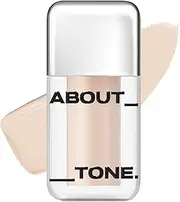 ABOUT TONE Skin Layer Cover Fit Concealer 5 Colors - Ultra Adherence Super Comfort Fit Liquid Concealer 24 Hours Long-Lasting Lightweight Coverage Vegan Korean Face Makeup (22 IVORY, 5.6 gram)